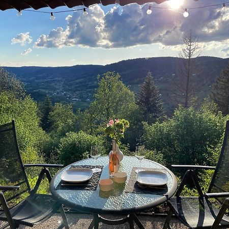 Le Gite Cozy De Bouvacote Avec Vue Panoramique Et Sauna Le Tholy Kültér fotó