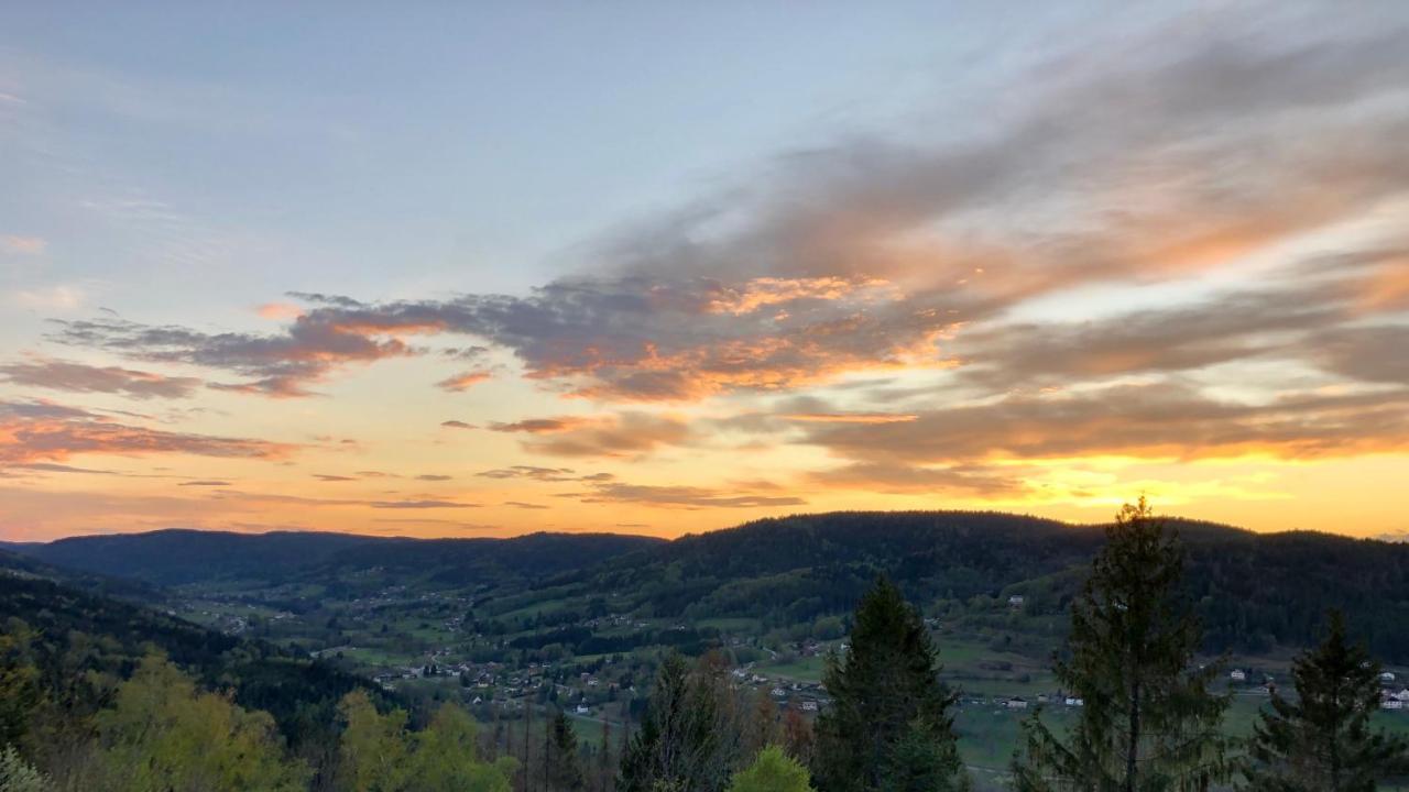Le Gite Cozy De Bouvacote Avec Vue Panoramique Et Sauna Le Tholy Kültér fotó